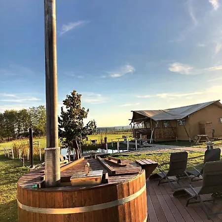 Luxe tent Glamping Szálka